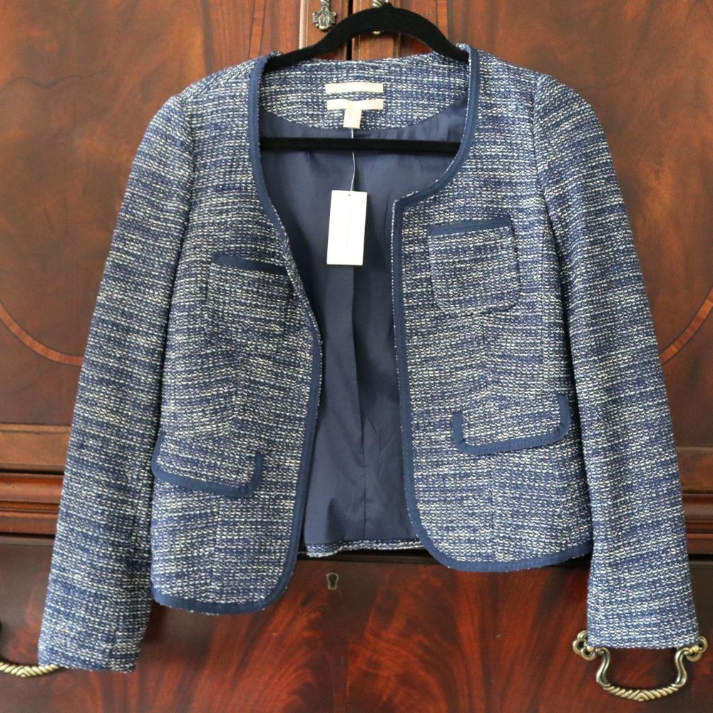Banana Republic Navy Business Jacket